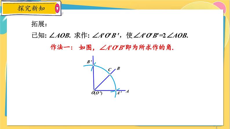 浙教数学8年级上册 1.6 尺规作图 PPT课件08