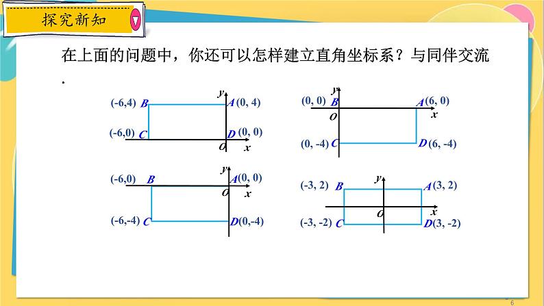 浙教数学8年级上册 4.2.2 建立适当的平面直角坐标系 PPT课件06