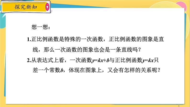 浙教数学8年级上册 5.4.1 一次函数的图象 PPT课件06