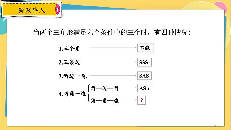 浙教数学8年级上册 1.5.4 “角角边”判定方法与角平分线的性质 PPT课件第5页