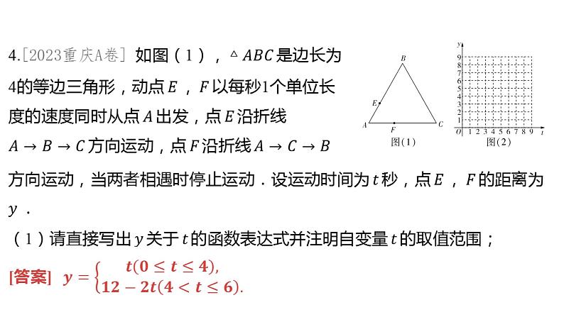 2024河南中考数学一轮知识点复习专题 新函数图象与性质的探究 课件05