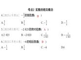 2024河南中考数学一轮知识点训练复习专题 实数 (课件)