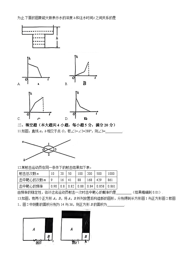 安徽省宿州市灵璧县2023-2024学年七年级下学期期末数学试题(无答案)第3页
