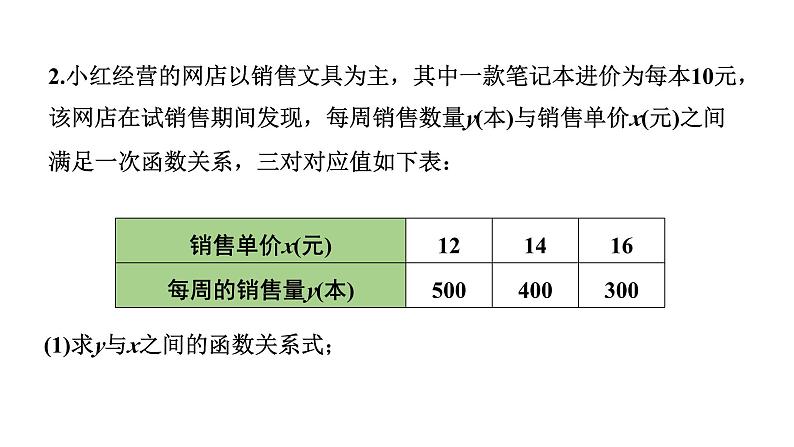 2024辽宁中考数学二轮中考考点研究 3.7 二次函数的实际应用 (课件)05