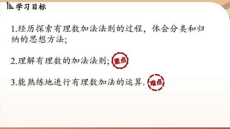 2.2 有理数的加减运算课时1 课件2024—-2025学年北师大版数学 七年级上册02