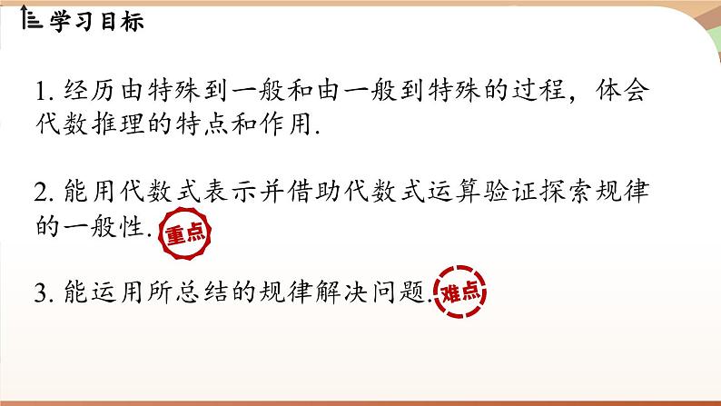 3.3 探索与表达规律课时1  课件2024—-2025学年北师大版数学 七年级上册02