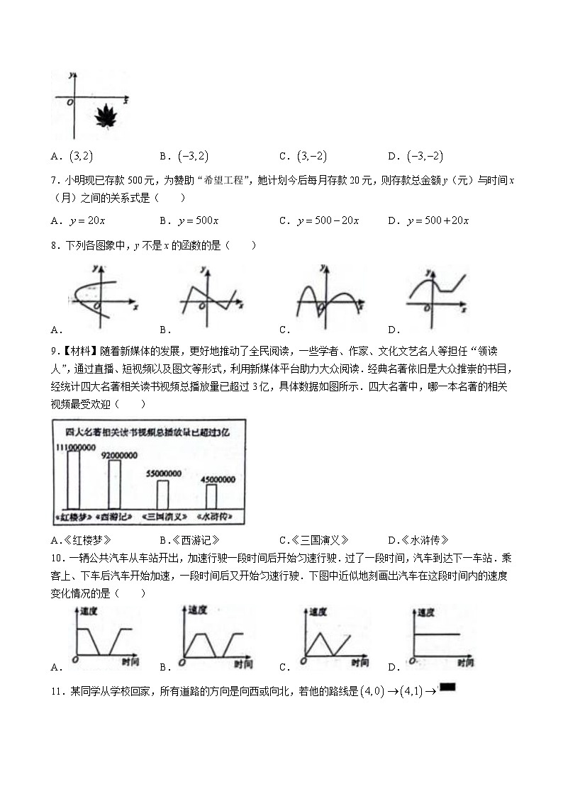 河北省秦皇岛市青龙县2023-2024学年八年级下学期期中考试数学试卷(含答案)第2页