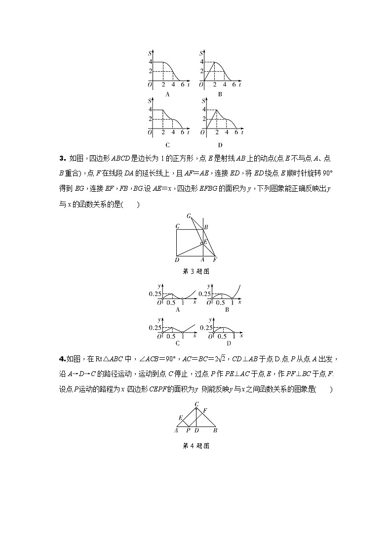 2024辽宁中考数学二轮专题训练 题型一 分析判断函数图象题  (含答案)第3页