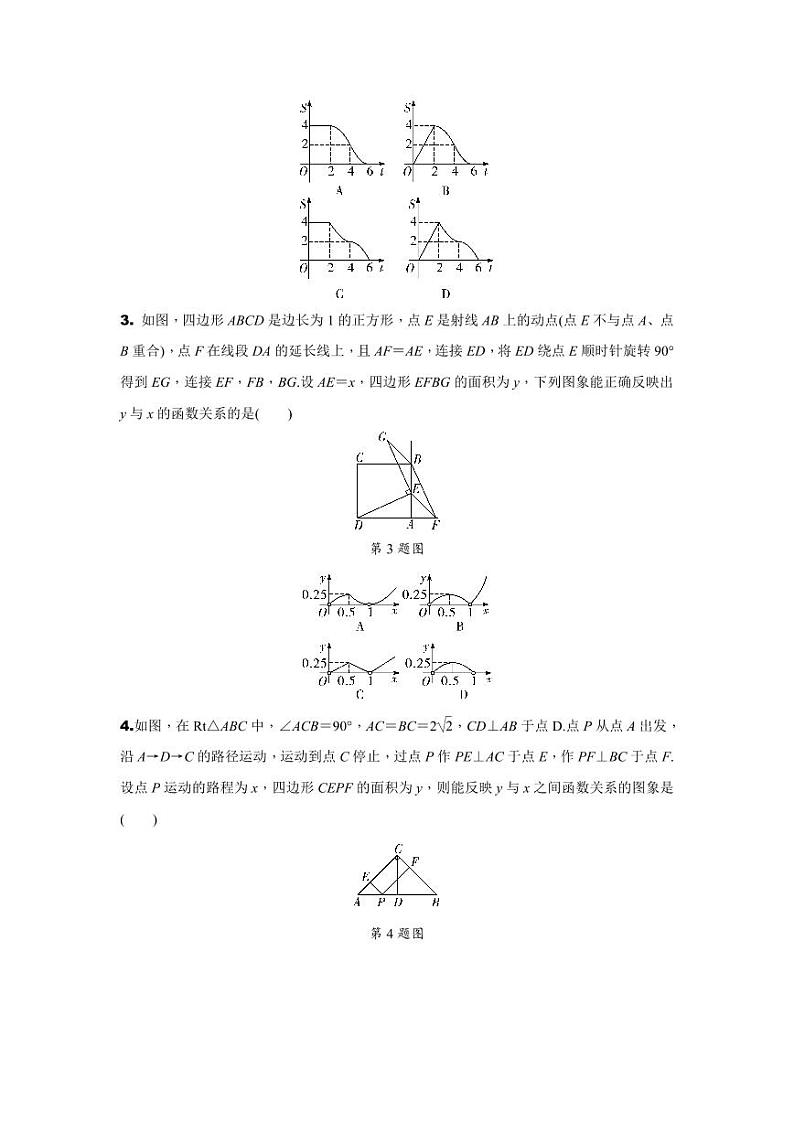 2024辽宁中考数学二轮专题训练 题型一 分析判断函数图象题  (含答案)第3页