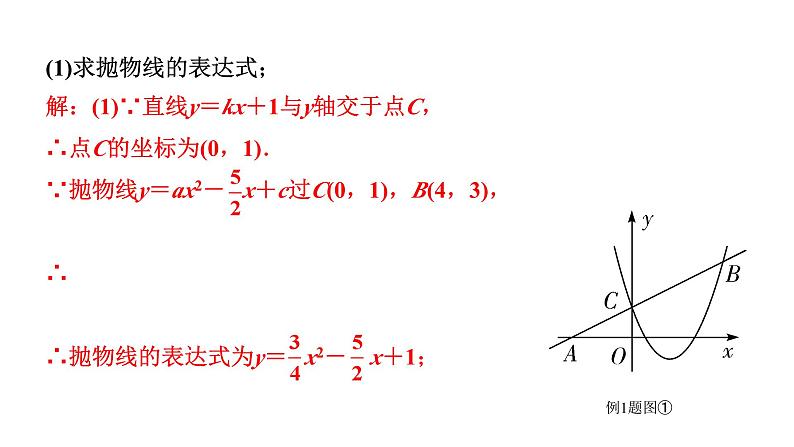 2024辽宁中考数学二轮专题复习 微专题 二次函数与相似三角形问题（课件）02