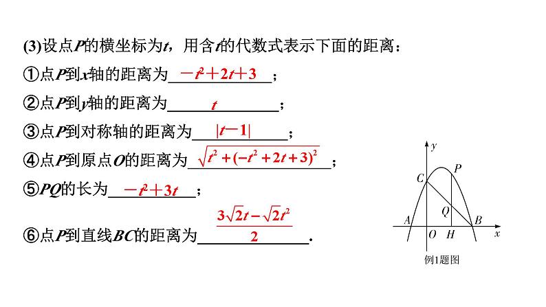 2024内蒙古中考数学二轮专题复习 二次函数与几何综合题 类型一 线段问题（课件）第4页