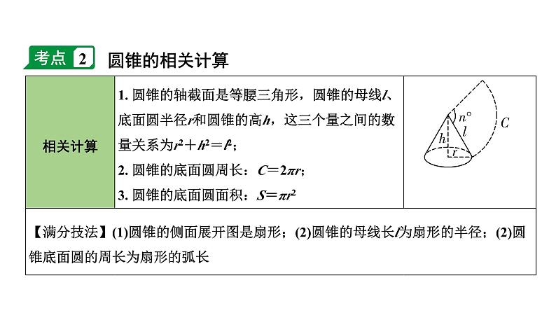 2024内蒙古中考数学一轮知识点复习 第30课时 与圆有关的计算（课件）第6页