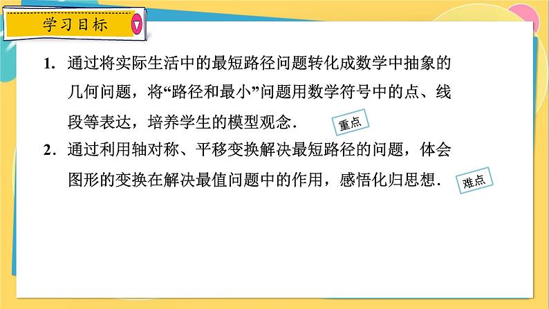 人教数学8年级上册 13.4   课题学习 最短路径问题 PPT课件02