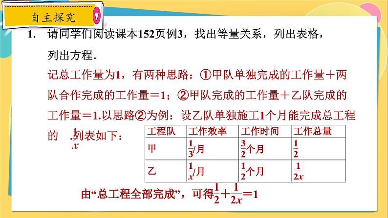 15.3   第2课时　分式方程的应用第7页