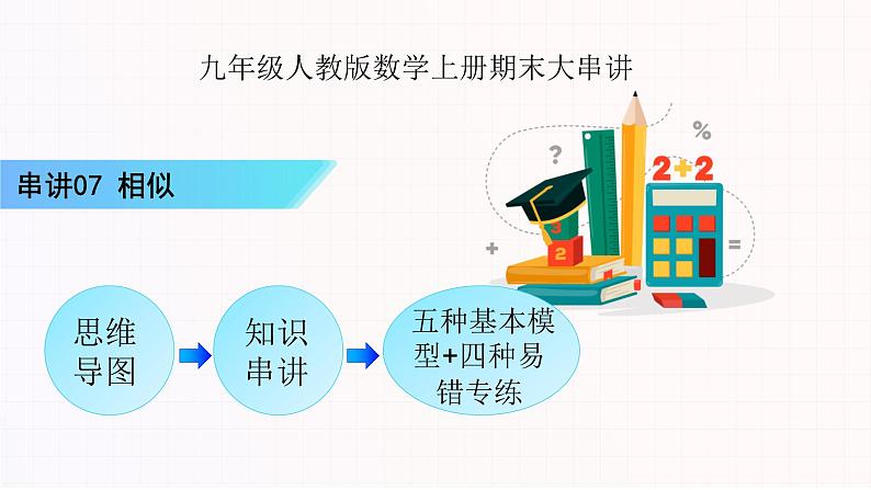 考点串讲07 相似【五大考点串讲+五种基本模型+4种易错专练】-九年级上学期数学期末考点大串讲（人教版）课件PPT01