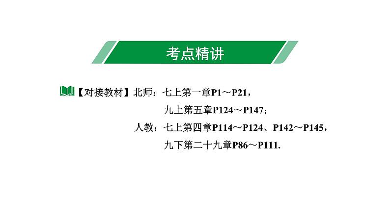 2024内蒙古中考数学一轮知识点复习 第31课时  视图与投影（课件）03