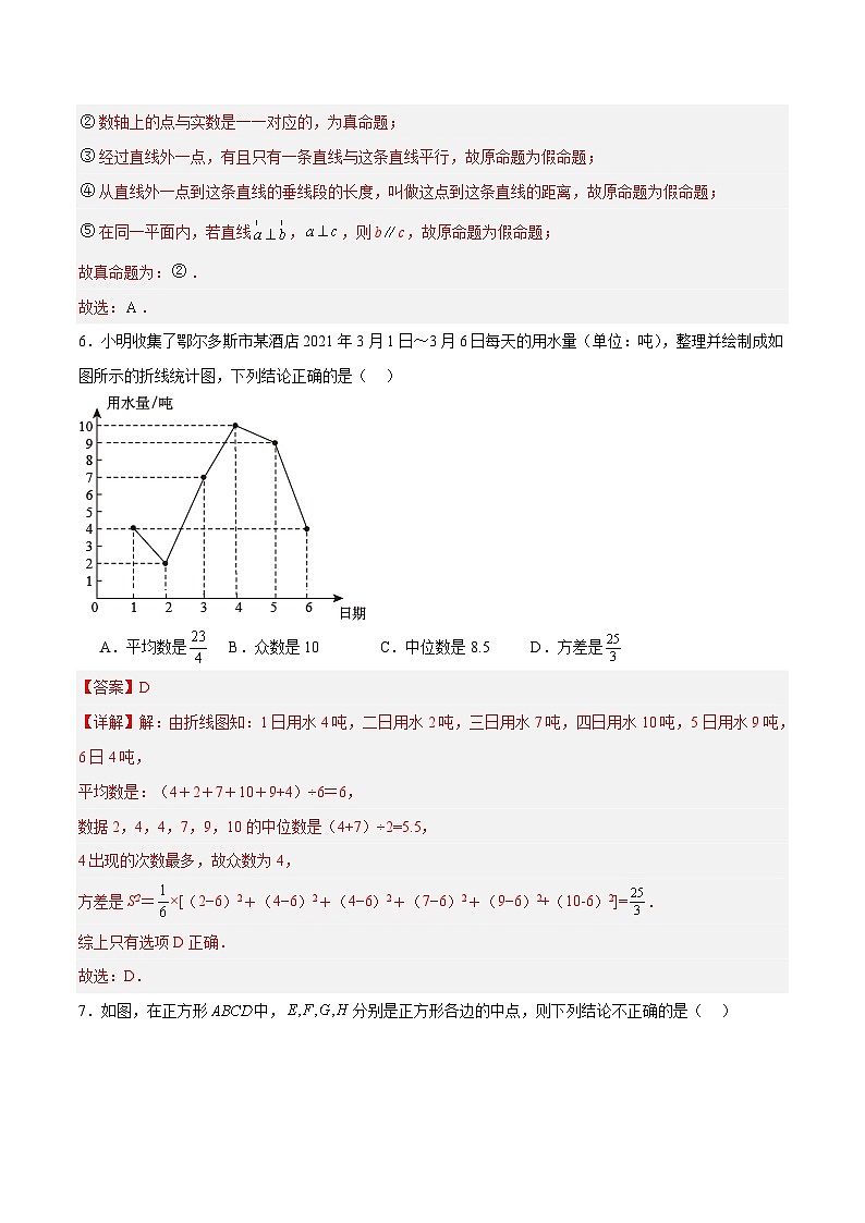 2023-2024学年初中下学期八年级数学期末模拟卷（全解全析）第3页