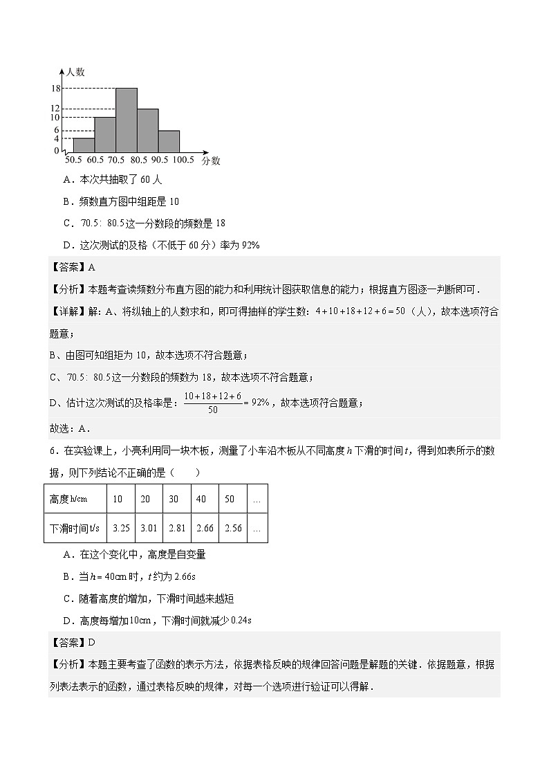 2023-2024学年初中下学期八年级数学期末模拟卷01（全解全析）（湘教版）第3页