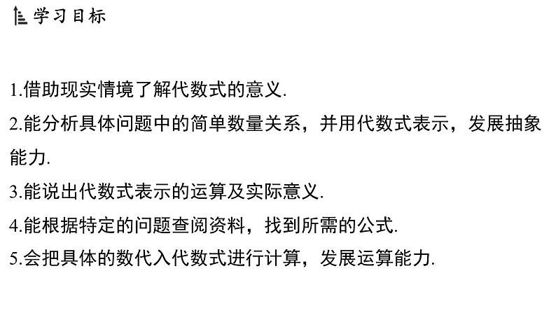 3.2 代数式 课件--2024-2025学年苏科版七年级数学 上册第2页