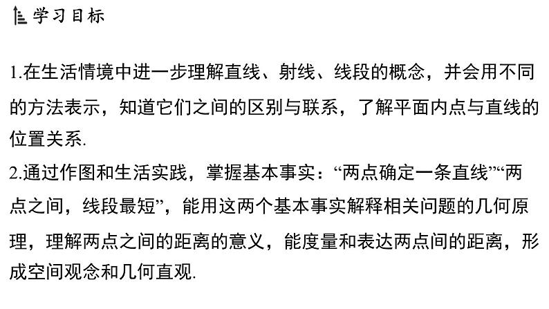 6.1 直线、射线、线段 课件--2024-2025学年苏科版七年级数学 上册02