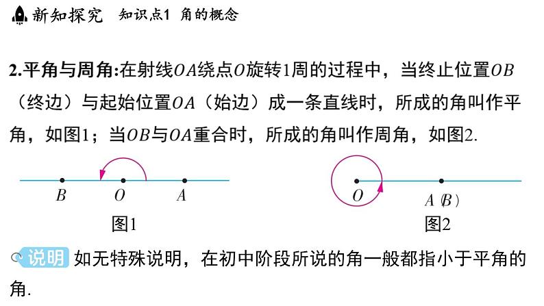 6.2 角 课件--2024-2025学年苏科版七年级数学 上册06