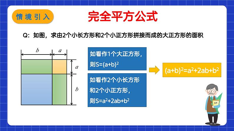 苏科版本数学七年级下册9.4《乘法公式》第1课时（课件）第3页