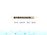 华东师大版初中数学九年级上册期中素养综合测试卷(二)课件
