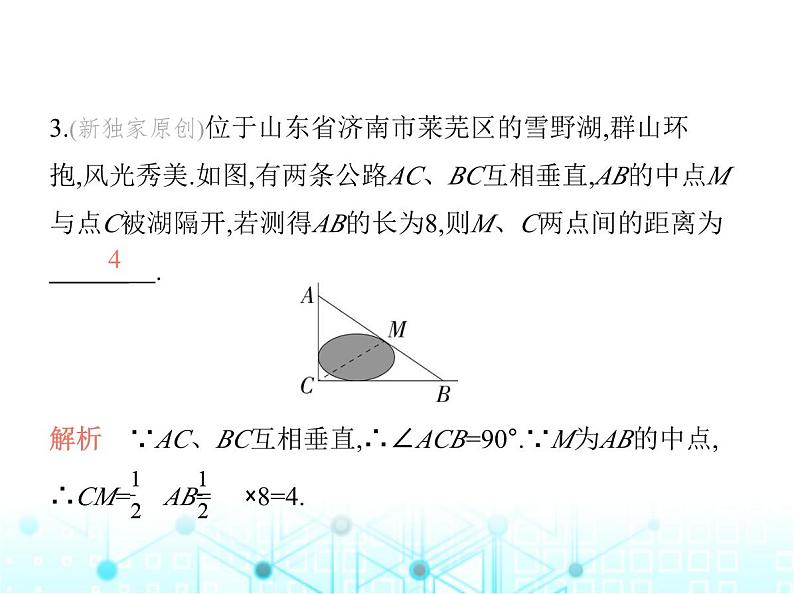 华东师大版初中数学九年级上册24-2直角三角形的性质课件07