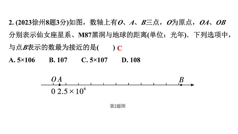 2024徐州中考数学二轮重点专题研究 第1课时  实数（课件）第3页