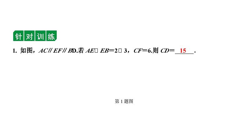 2024长沙中考数学一轮复习 第21课时 相似三角形(含位似)（课件）07