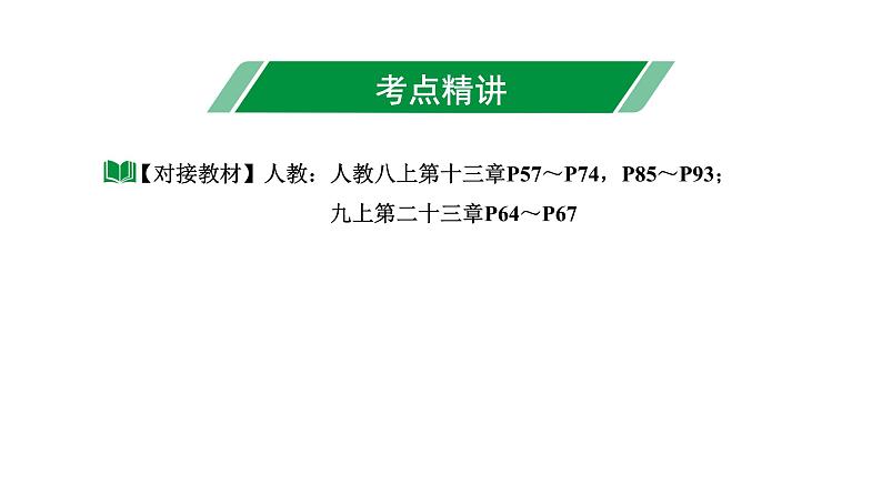 2024长沙中考数学一轮复习 第33课时 图形的对称（课件）第2页