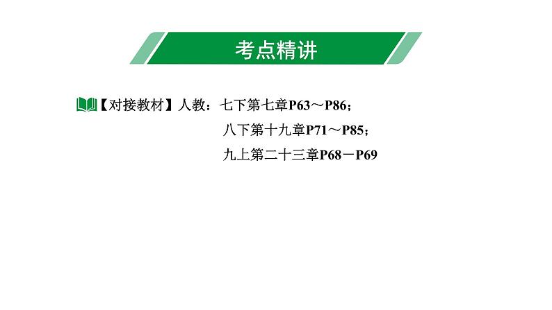 2024长沙中考数学一轮复习 第三单元 函 数 第10课时 平面直角坐标系与函数（课件）第3页