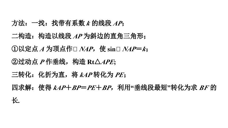 2024长沙中考数学一轮复习 微专题 几何最值问题（课件）第7页