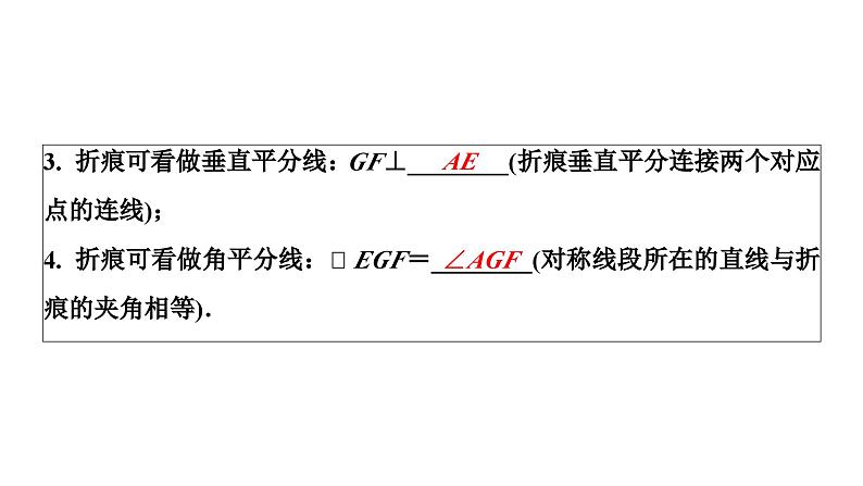 2024长沙中考数学一轮复习 微专题 折叠问题（课件）03