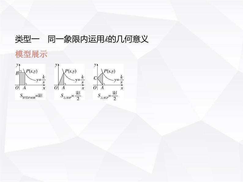 北师大版初中九年级数学上册专项素养综合练(八)反比例函数中k的几何意义课件第2页