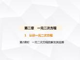 北师大版初中九年级数学上册第二章一元二次方程1认识一元二次方程第二课时一元二次方程的解及其估算课件