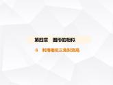 北师大版初中九年级数学上册第四章图形的相似6利用相似三角形测高课件