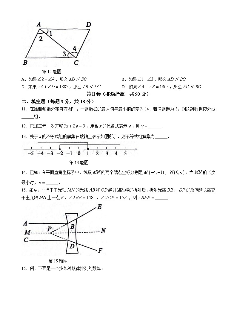 山东省滨州市无棣县2023-2024学年七年级下学期期末数学试题03