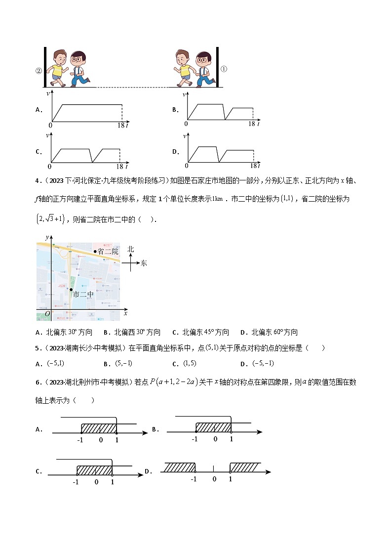考点09 平面直角坐标系与函数初步（精练）（原卷版）第2页