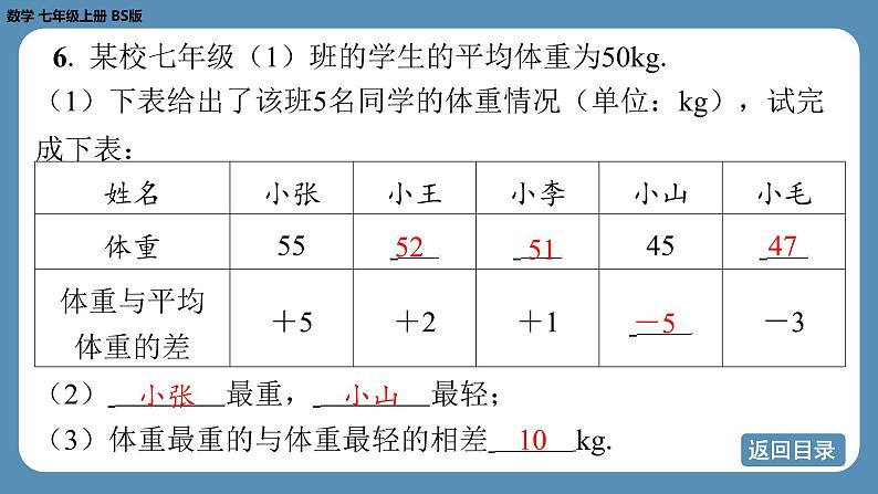 2024-2025学年度北师版七上数学2.2有理数的加减运算（第五课时）【课外培优课件】第7页