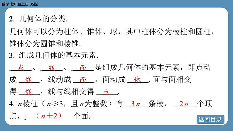 2024-2025学年度北师版七上数学-第一章-丰富的图形世界-回顾与思考【课件】第4页