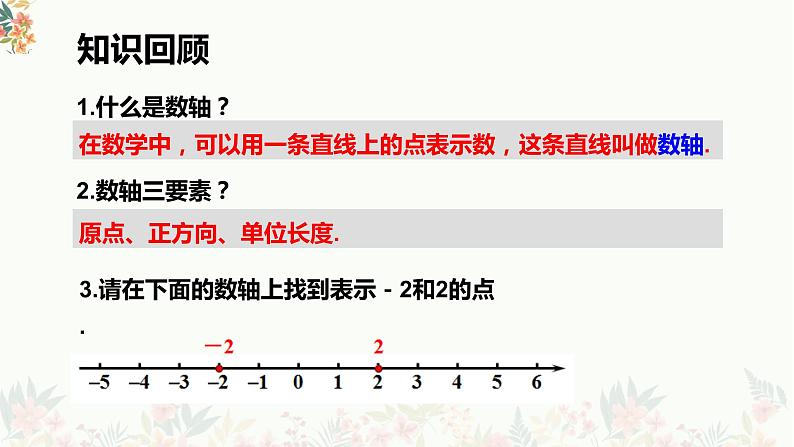 初中数学人教版七年级上册1.2.3《相反数》课件第4页