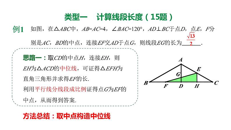 2024中考数学试题研究《中点问题》 课件第7页