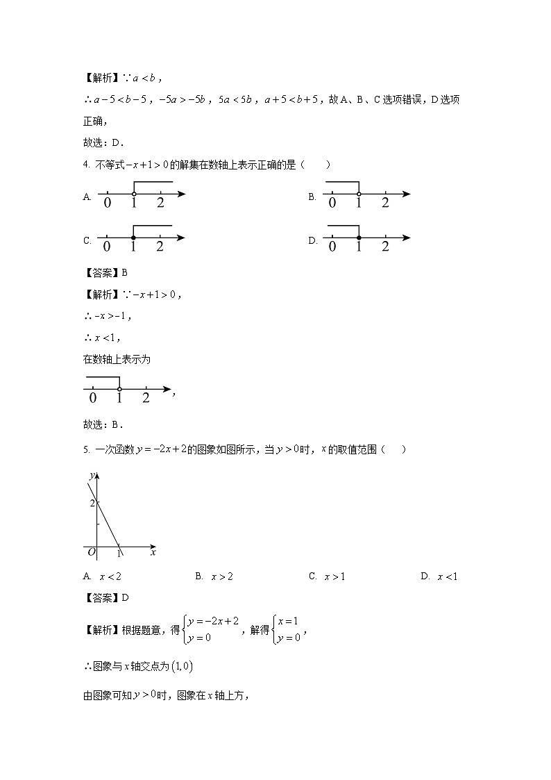 [数学]山东省济南市长清区2023-2024学年八年级下学期期中试题(解析版)第2页