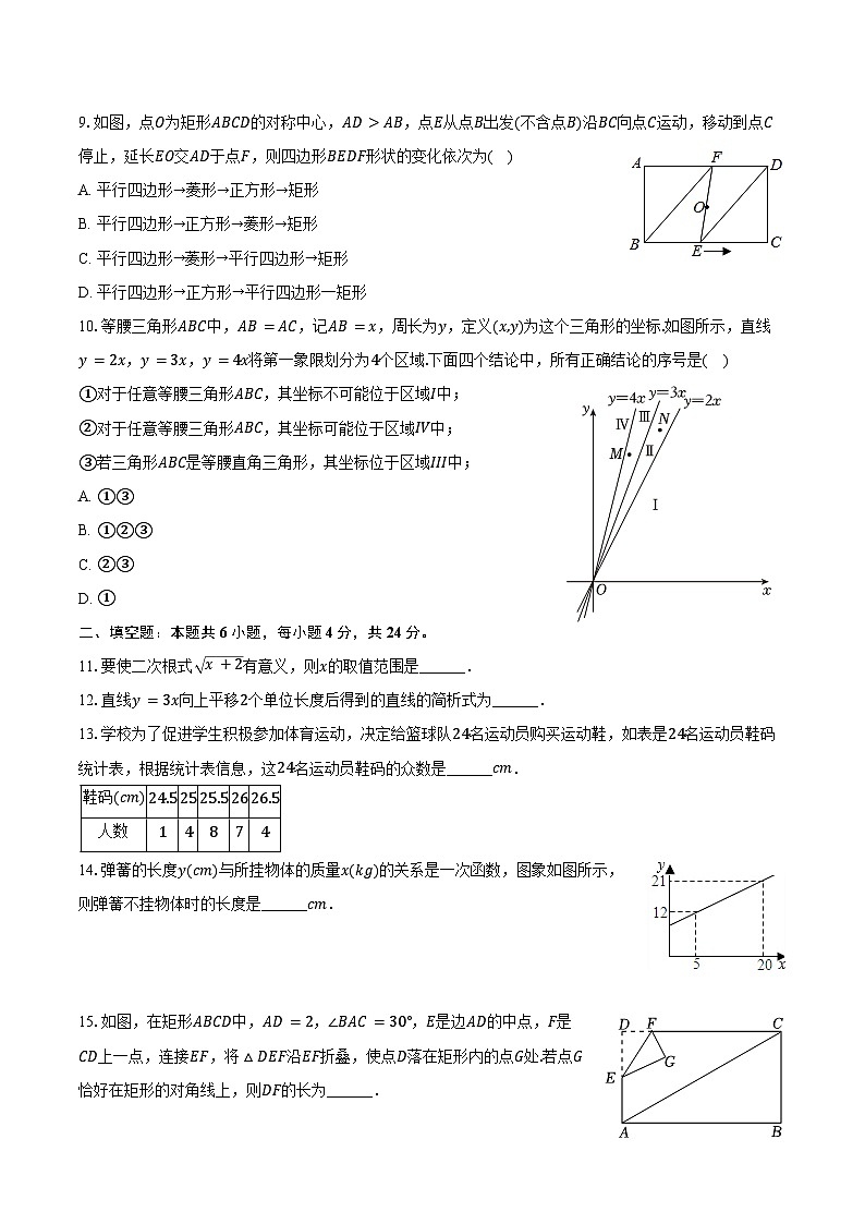 2023-2024学年福建省厦门市思明区双十中学八年级（下）期末数学试卷（含解析）03