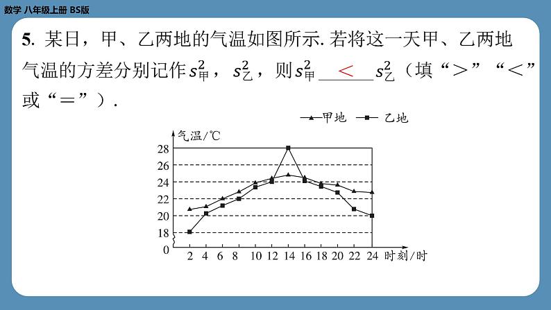 2024-2025学年度北师版八上数学-期末复习课三（第三章位置与坐标，第六章数据的分析）【课外培优课件】06