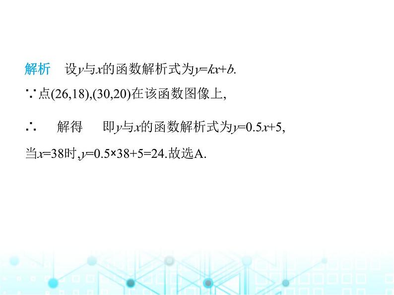 苏科版初中八年级数学上册6-4用一次函数解决问题课件05