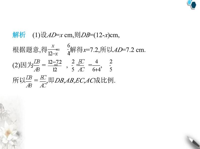 青岛版初中八年级数学上册3-6比和比例第2课时比例线段及连比课件07