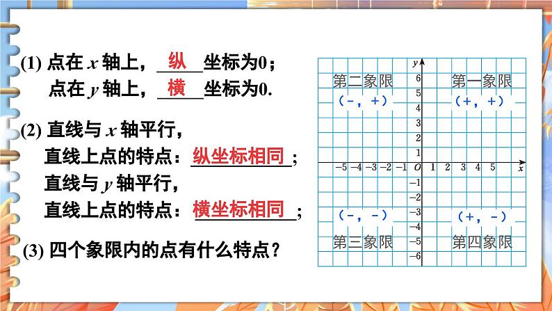 北师数学八年级上册 第三章 3.2 平面直角坐标系 PPT课件04