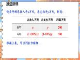北师数学八年级上册 第五章 4 应用二元一次方程组——增收节支 PPT课件